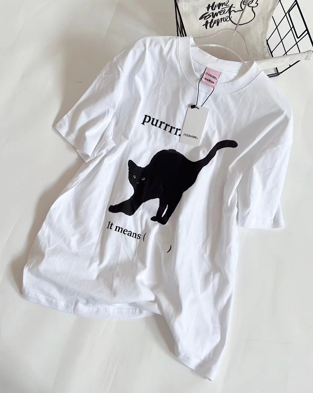 韓國ITZAVIBE Cat tee