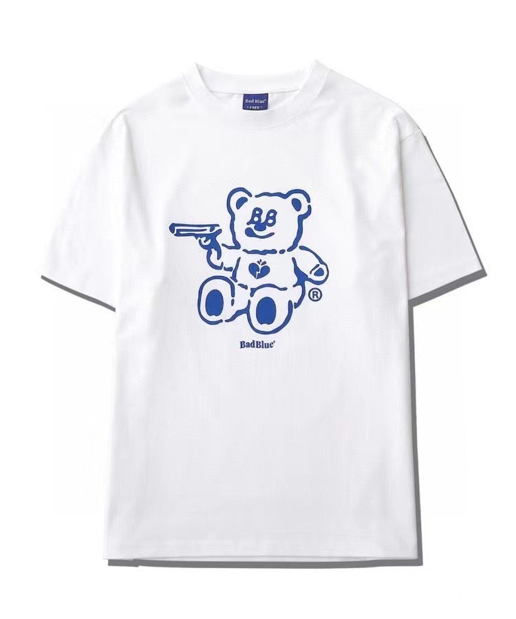 韓國bad bear gun tee