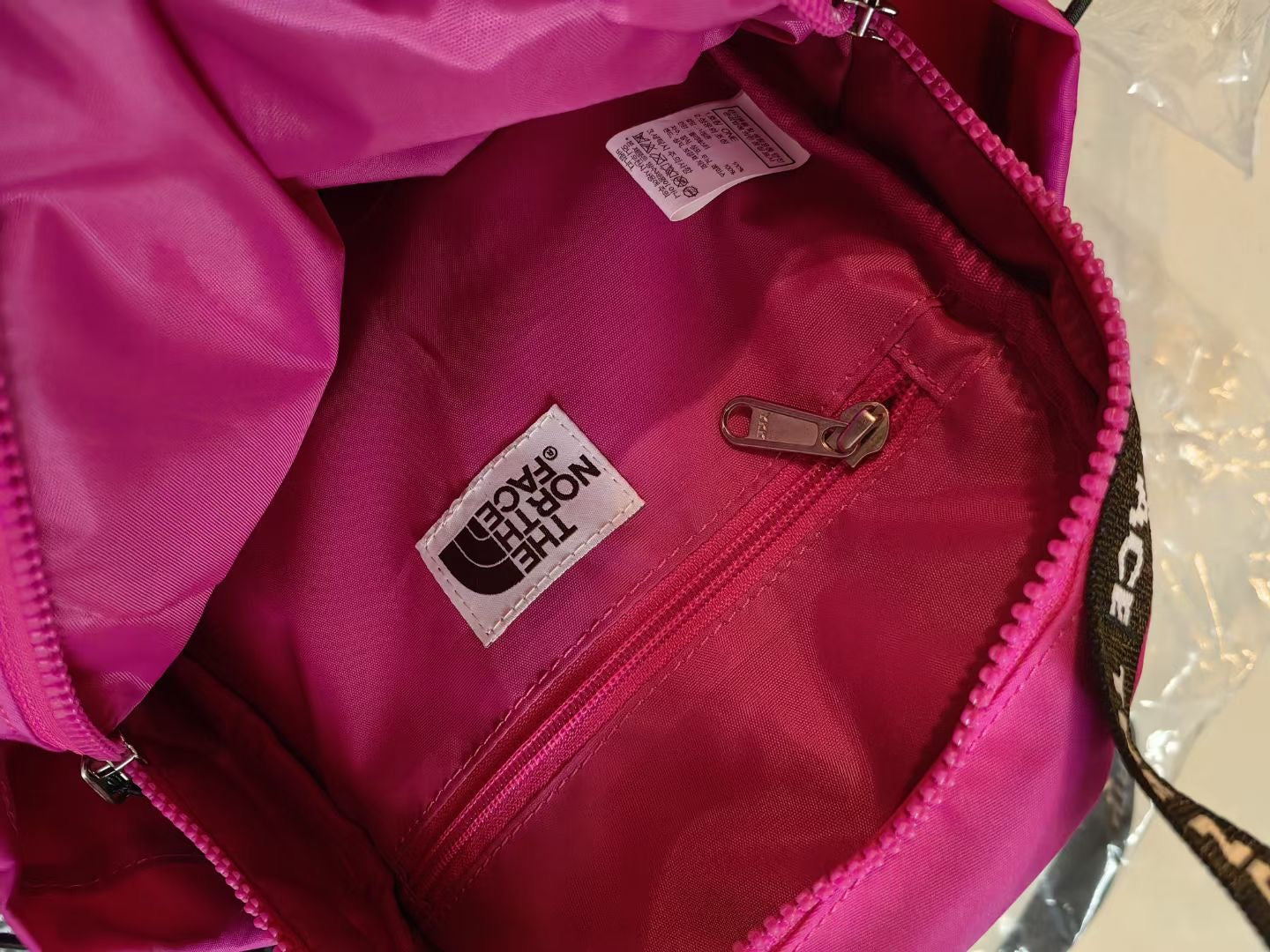 The North Face backpack