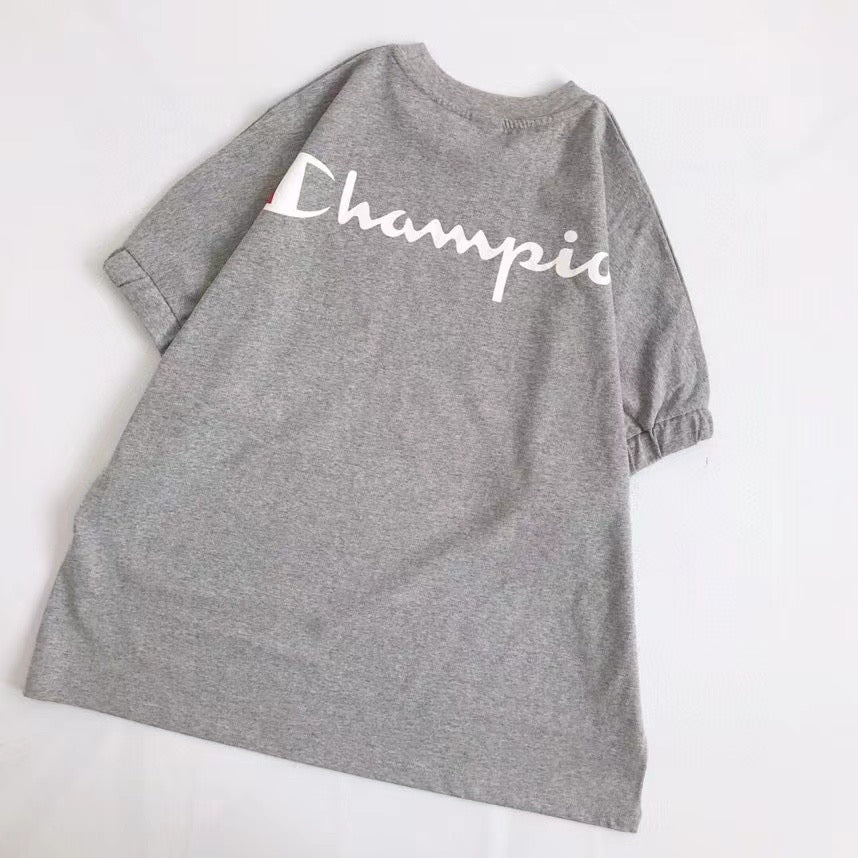 Champion logo印花tee