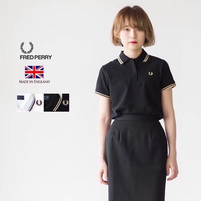 Fred Perry 撞色Polo shirt