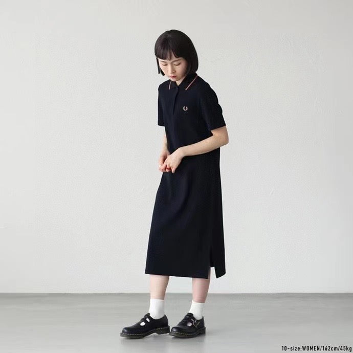 Fred perry 2粒鈕one piece