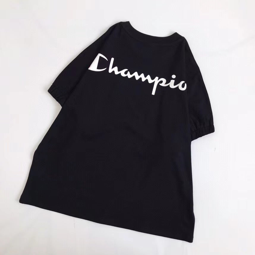 Champion logo印花tee