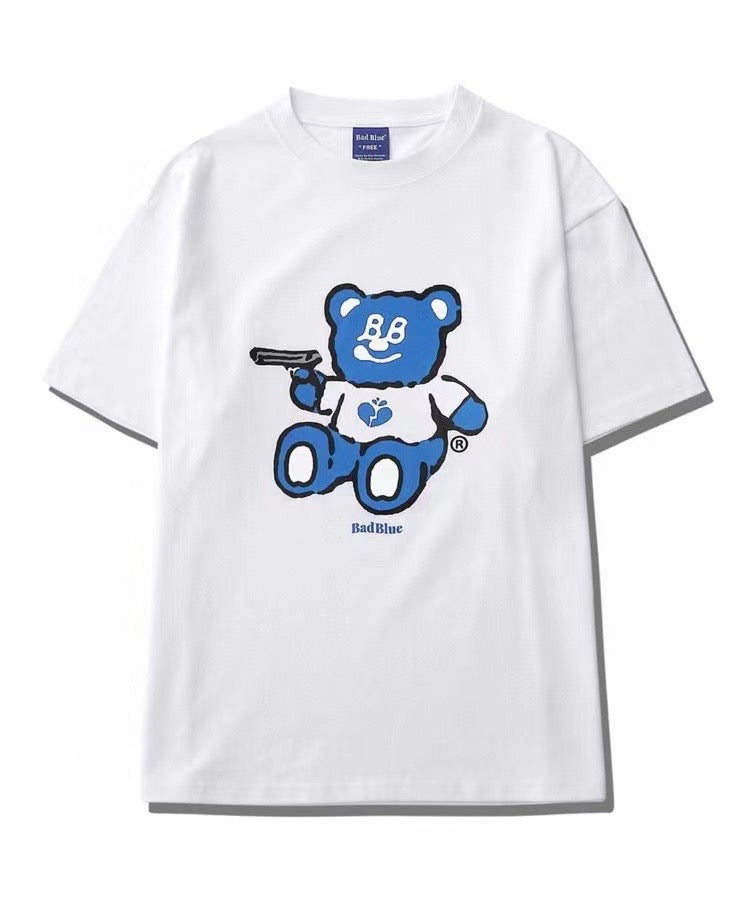 韓國bad bear gun tee