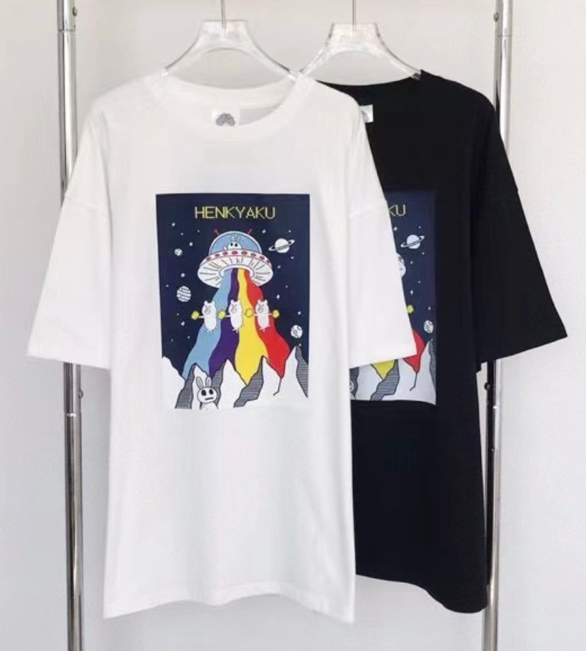 Scolar space ship tee