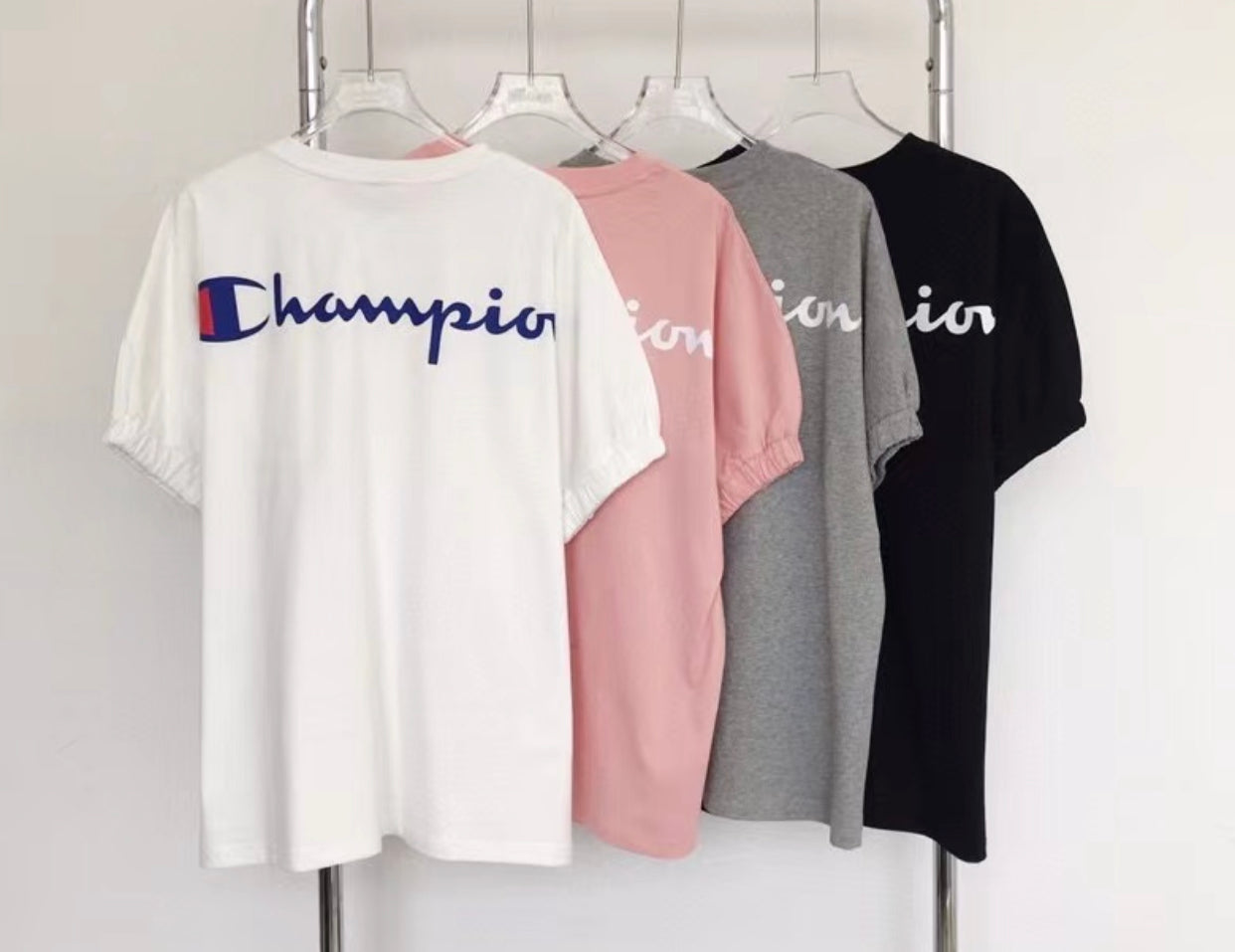 Champion logo印花tee