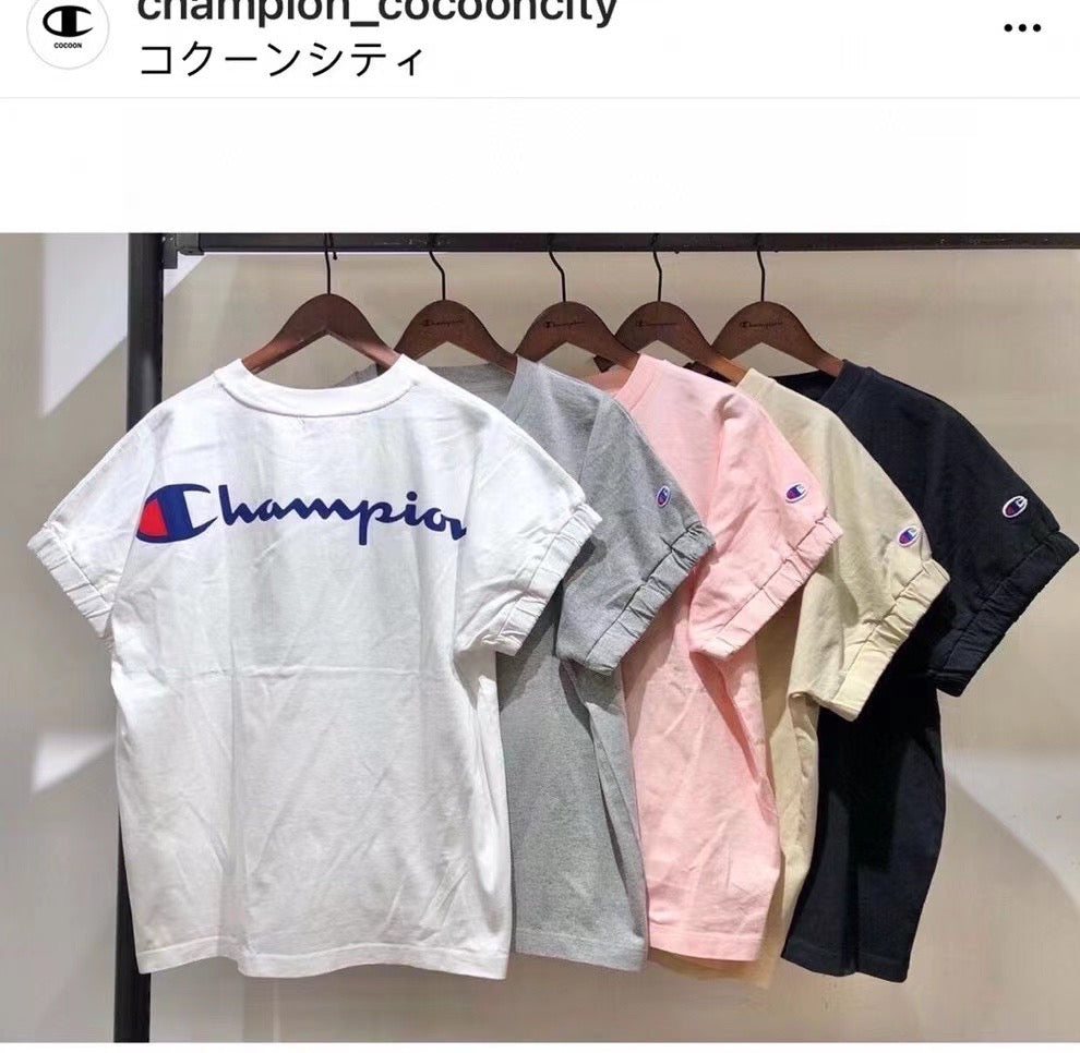 Champion logo印花tee