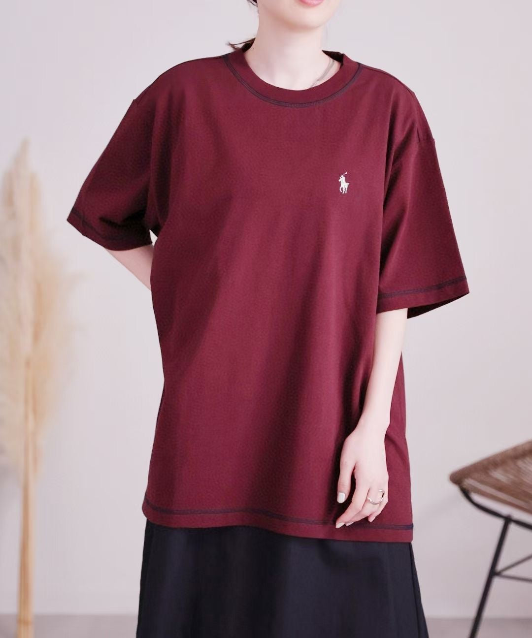 Polo明線tee