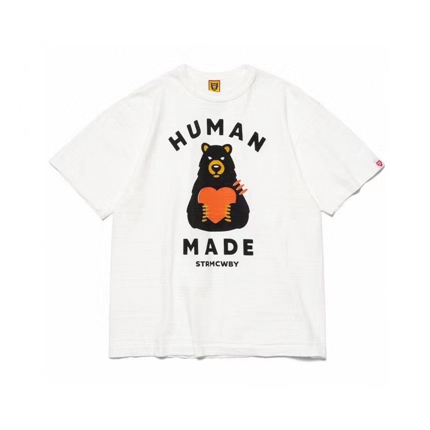 Human made bear heart tee