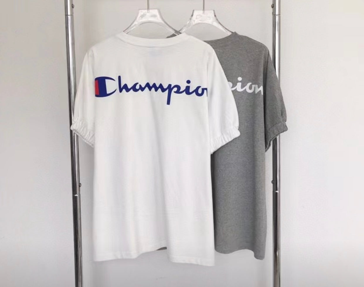 Champion logo印花tee