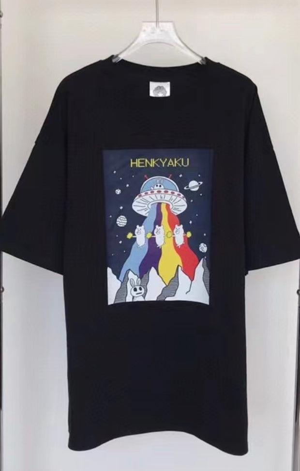 Scolar space ship tee