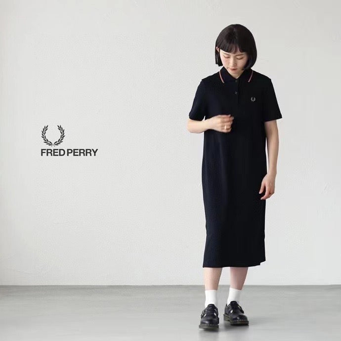 Fred perry 2粒鈕one piece