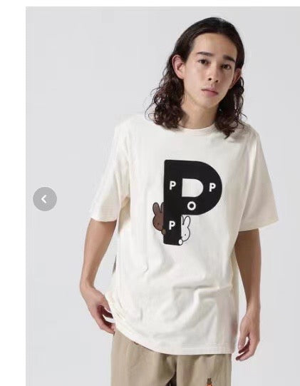 Miffy P logo tee