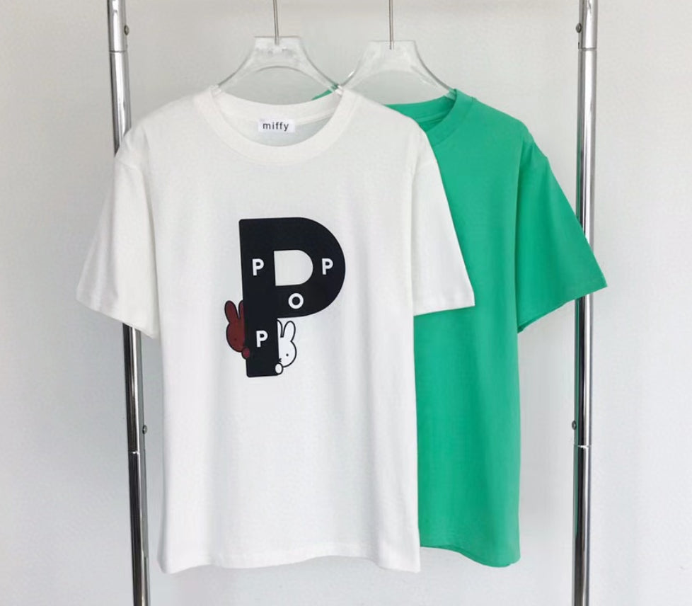 Miffy P logo tee