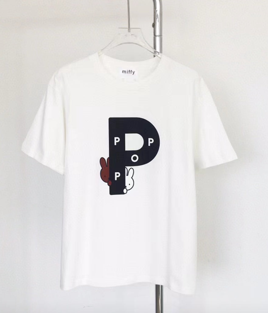 Miffy P logo tee