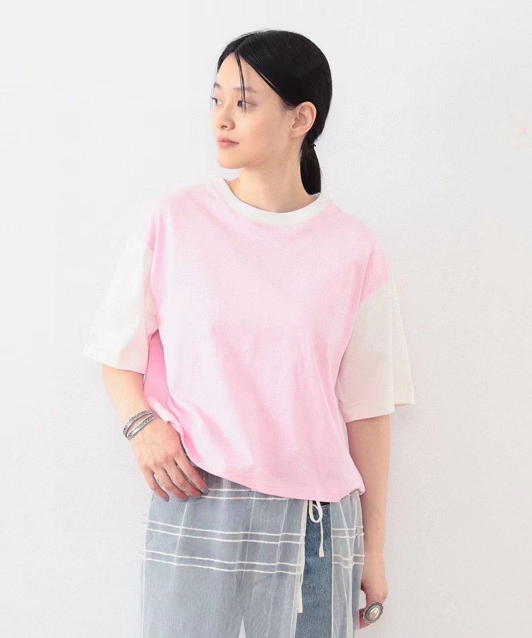 Beams boy撞色tee