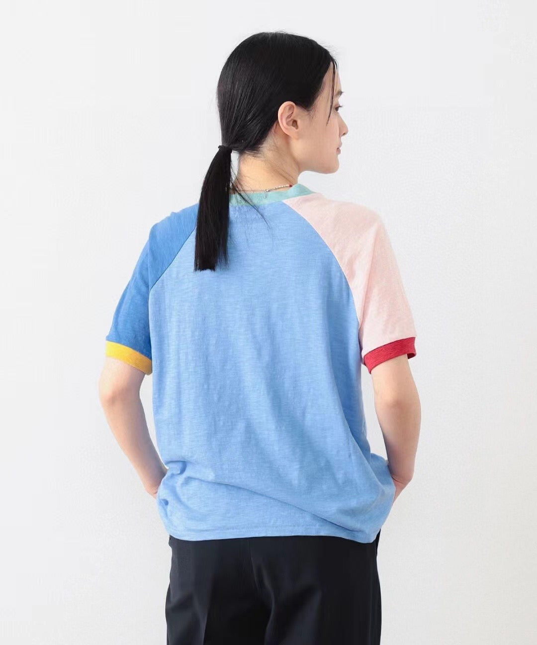 Beams boy拼色colourful tee