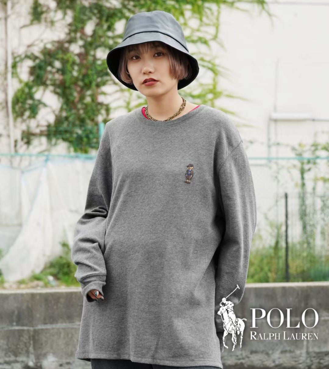 Polo bear 長袖打底tee