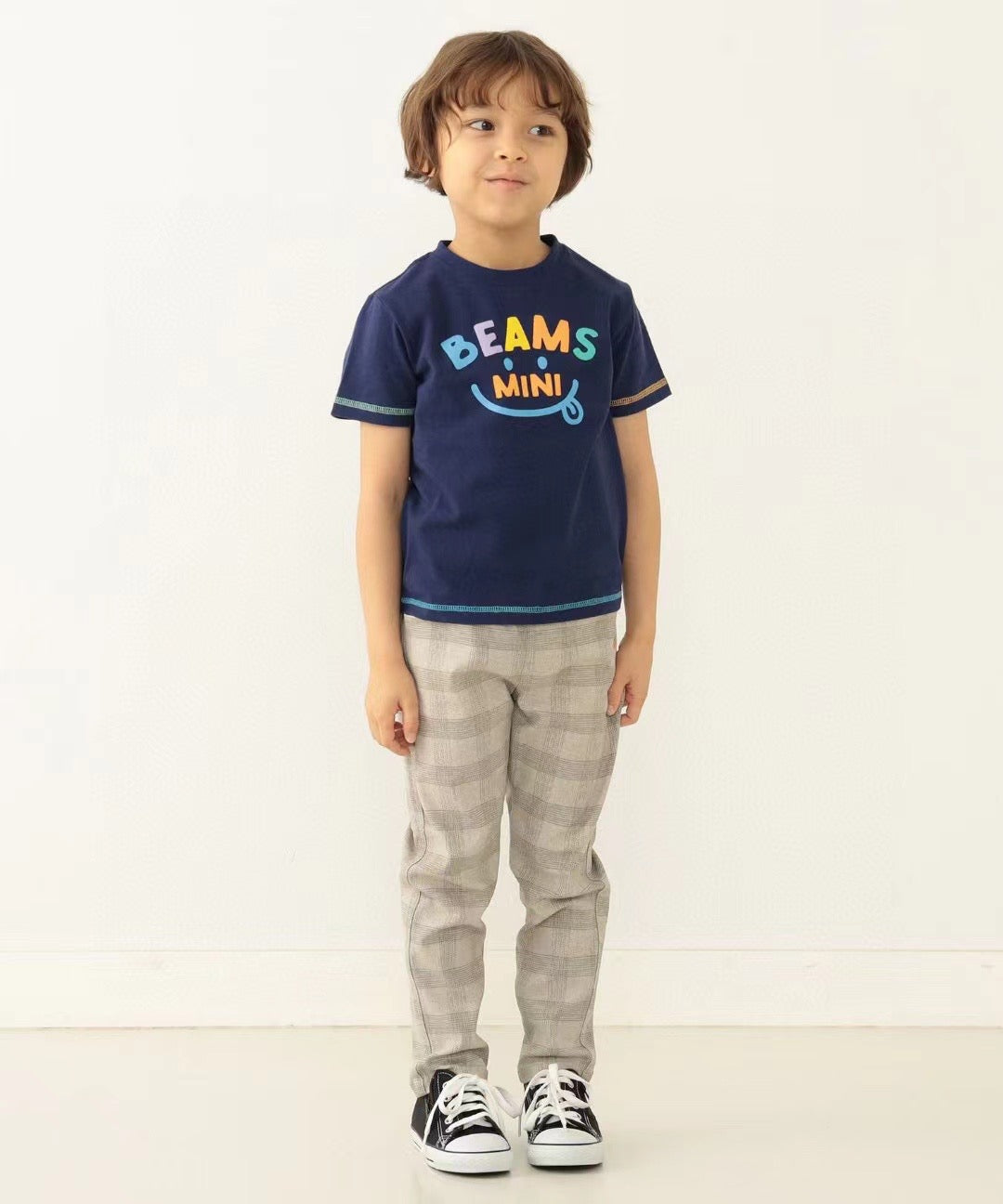 Beams boy童裝smile tee