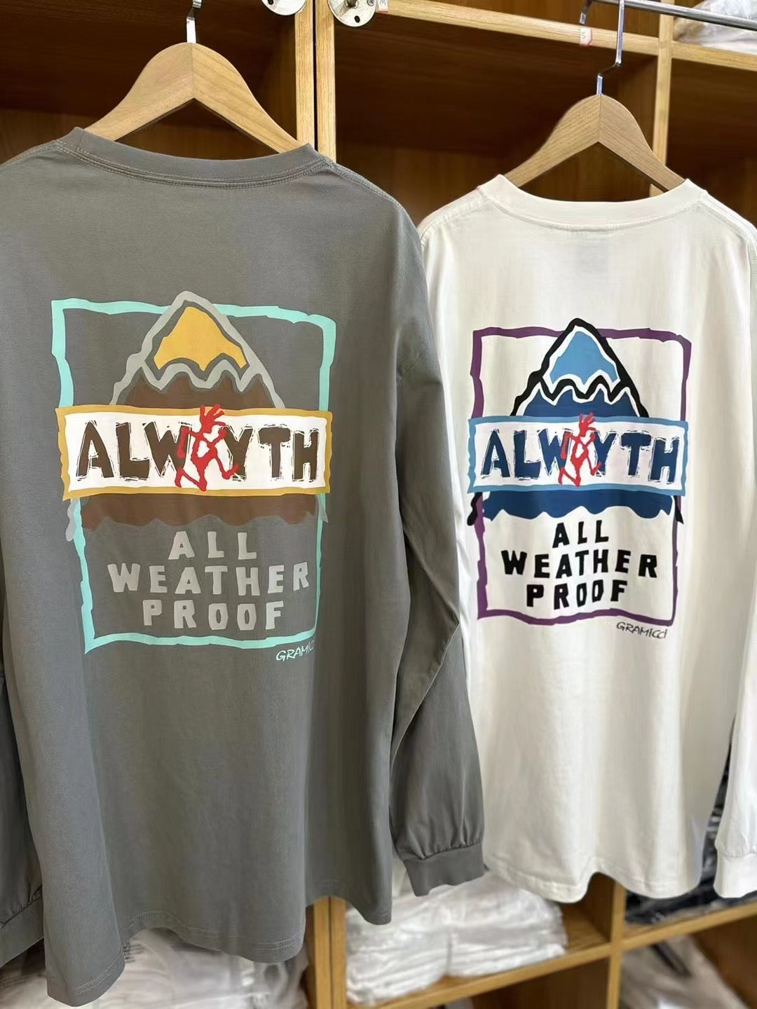 Gramicci x all weather proof tee