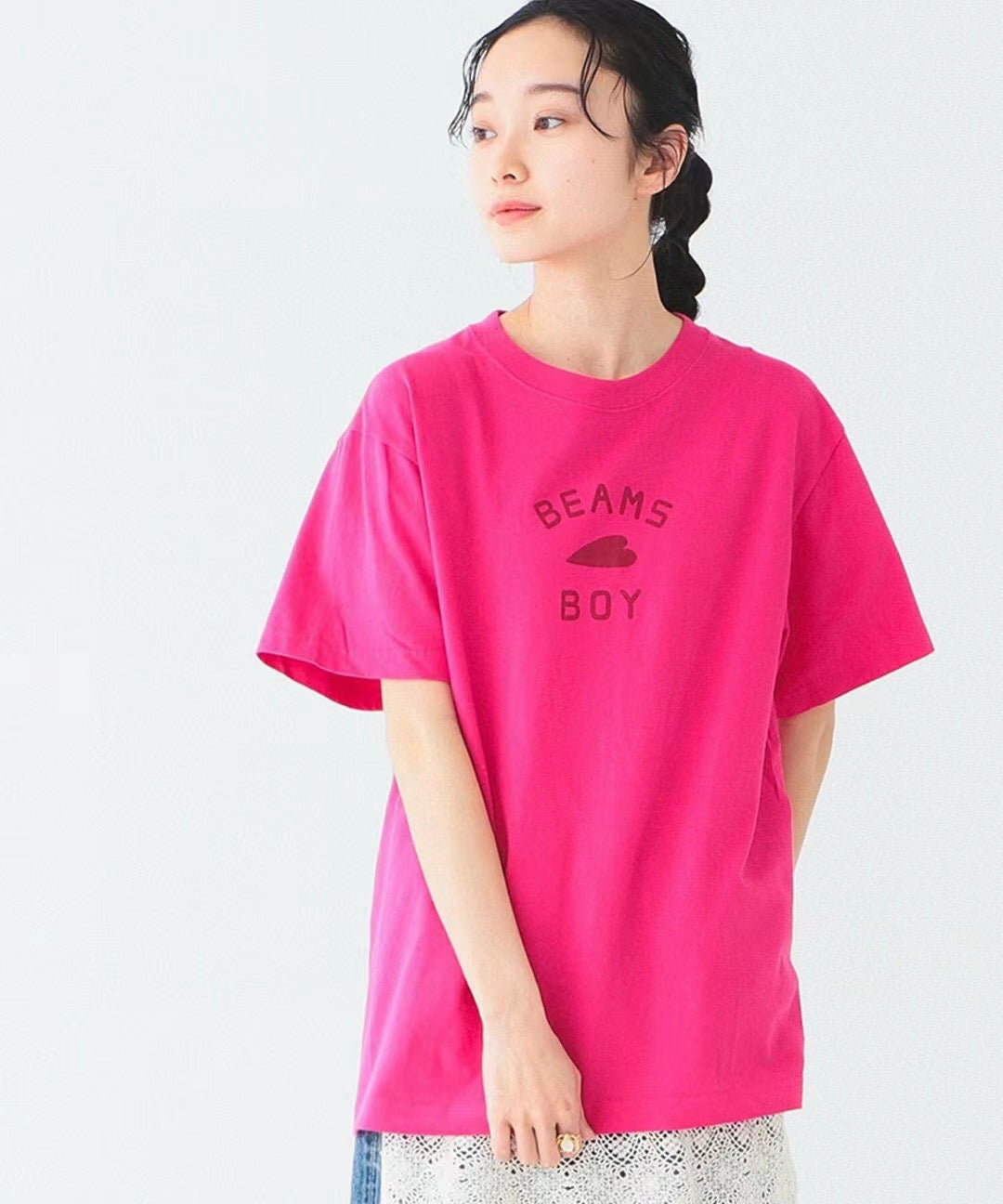 Beams boy logo tee