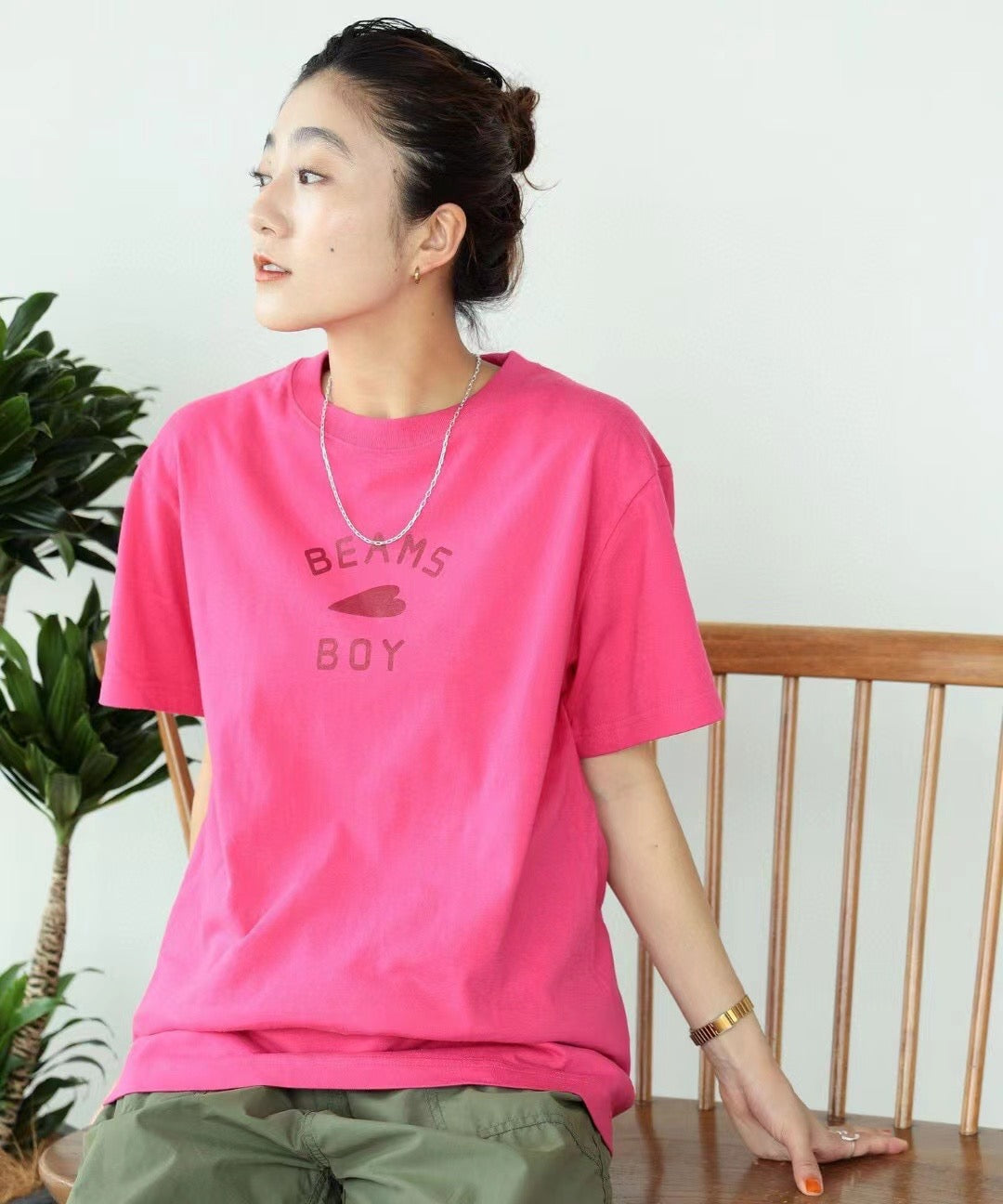 Beams boy logo tee