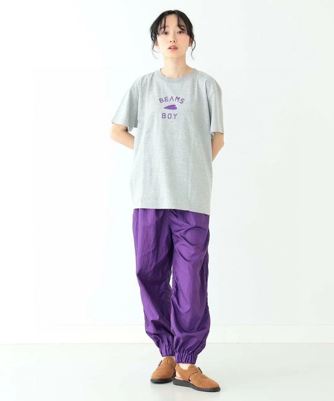 Beams boy logo tee