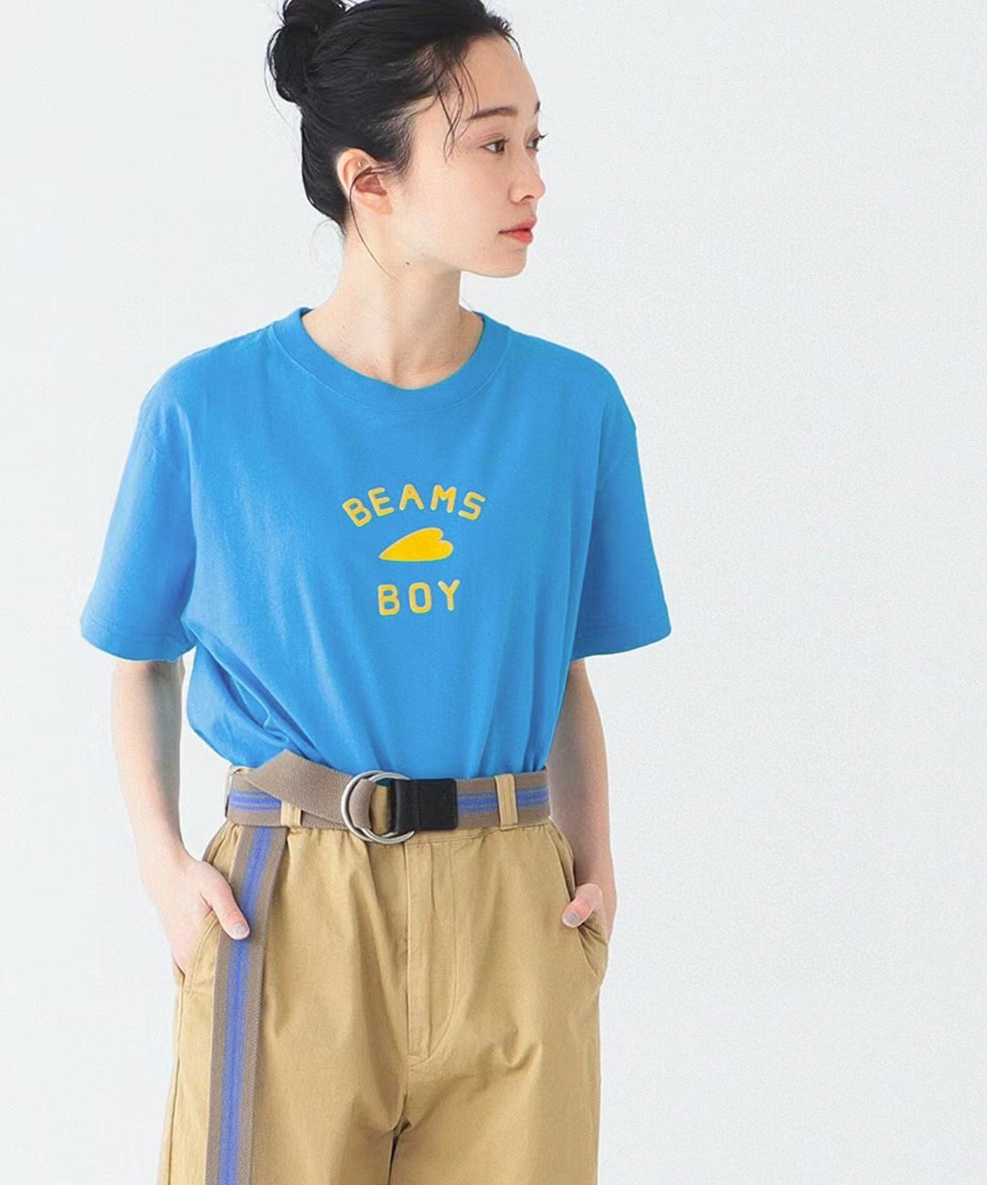 Beams boy logo tee