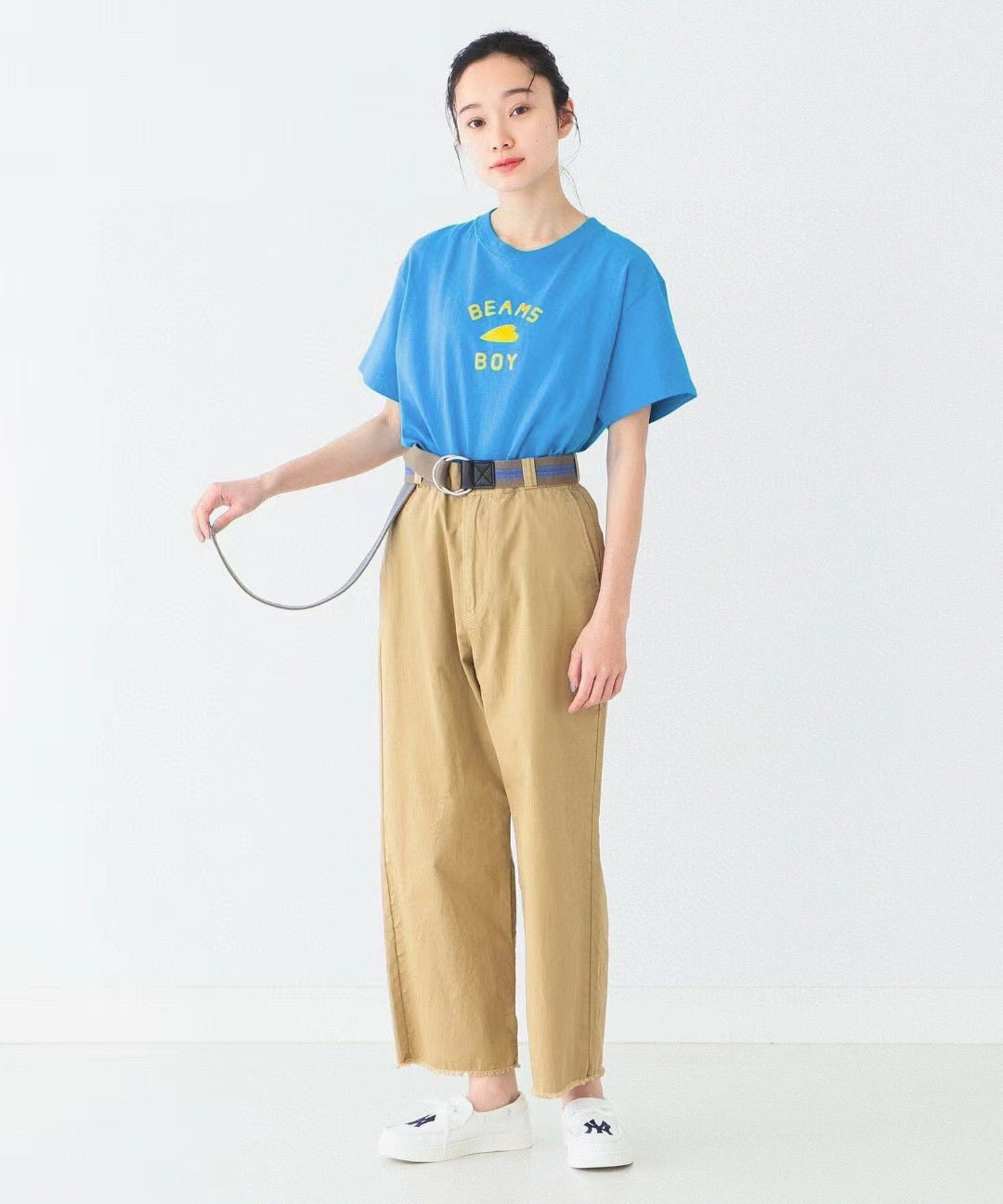 Beams boy logo tee