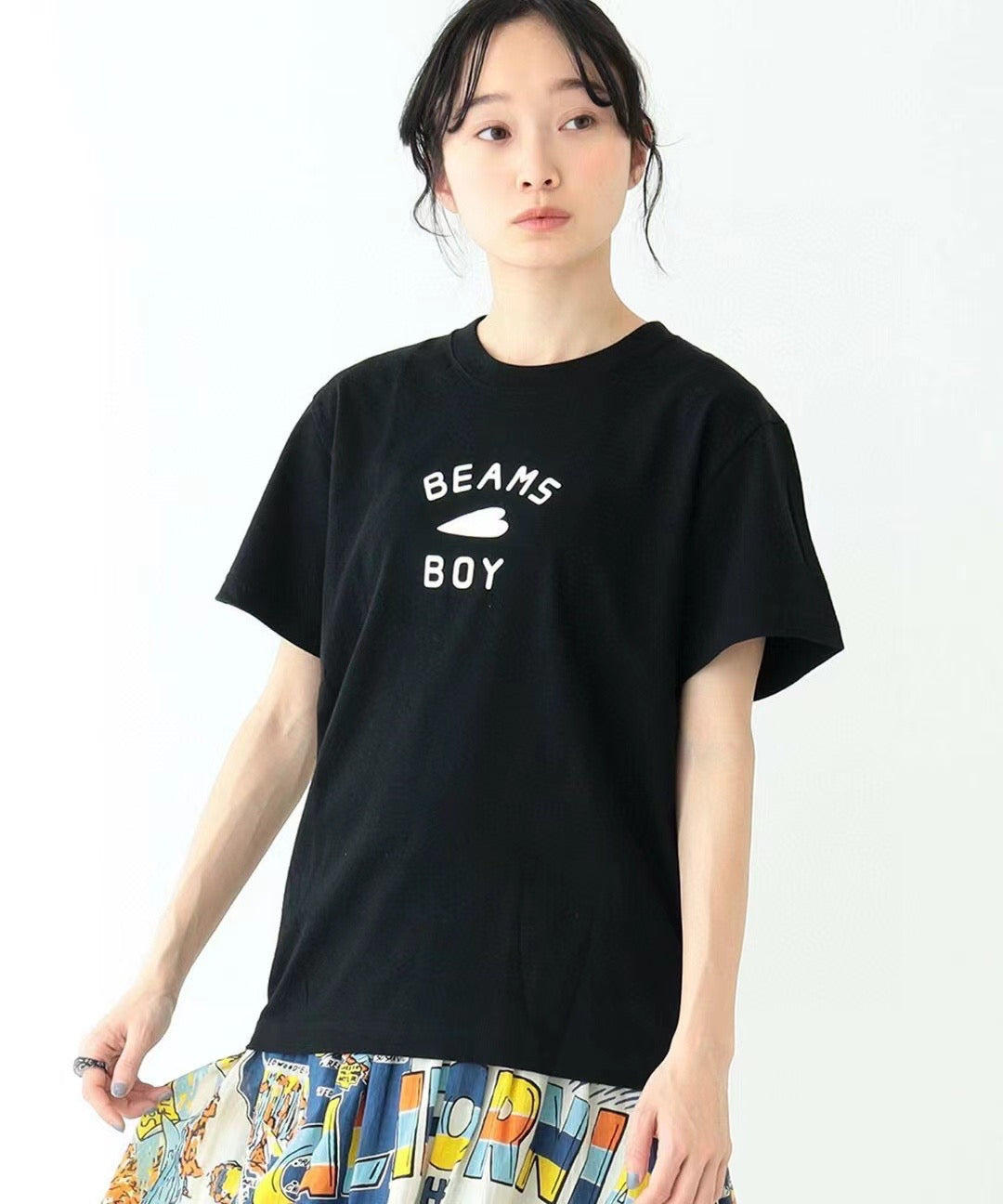 Beams boy logo tee