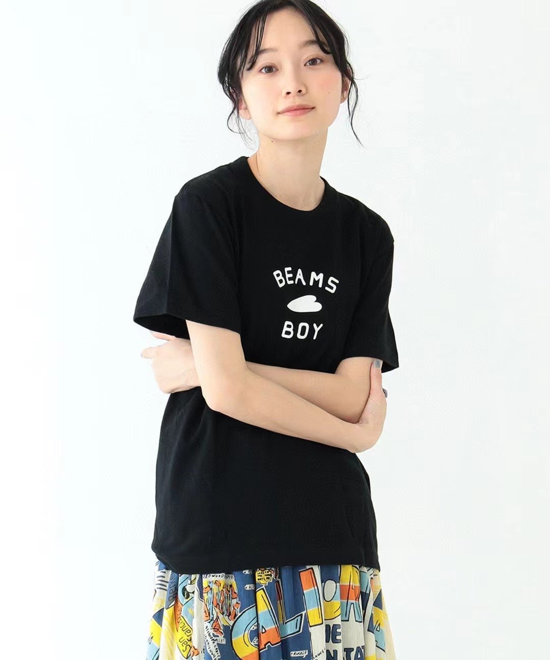 Beams boy logo tee