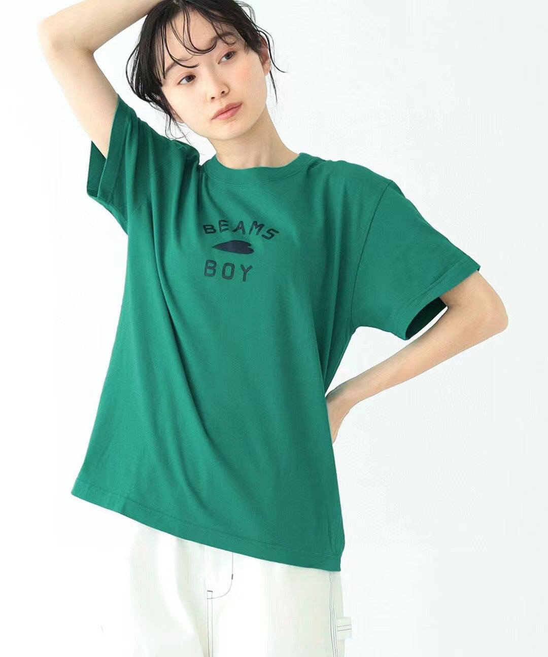 Beams boy logo tee