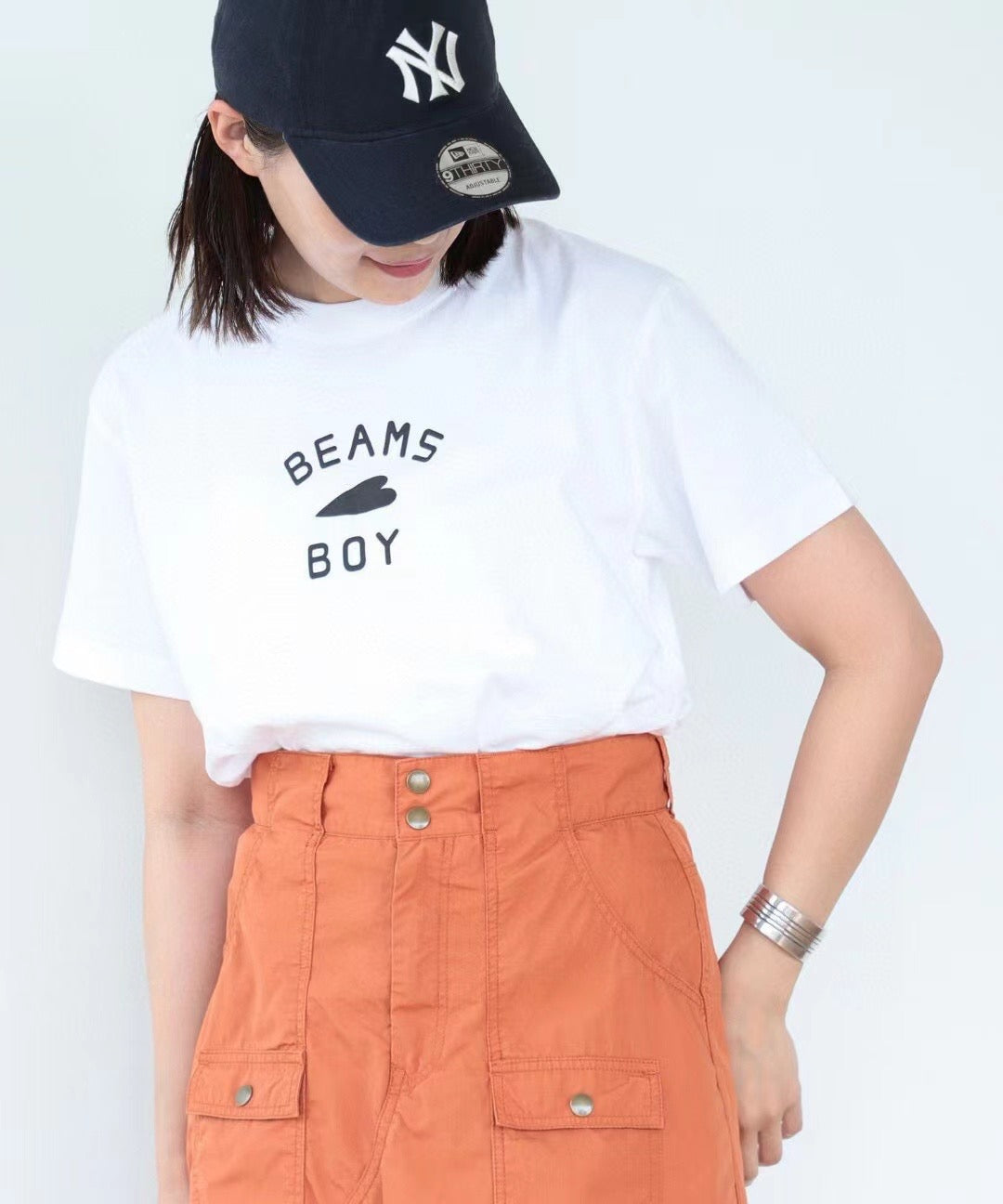 Beams boy logo tee