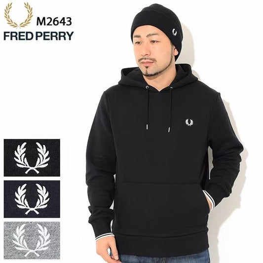 Fred perry 剌繡hoodies