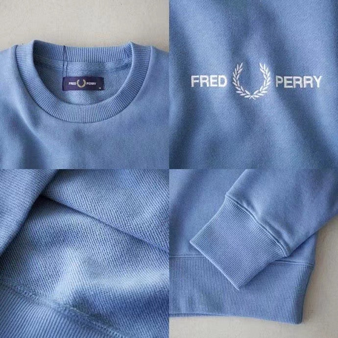 Fred perry 剌繡圓領tee