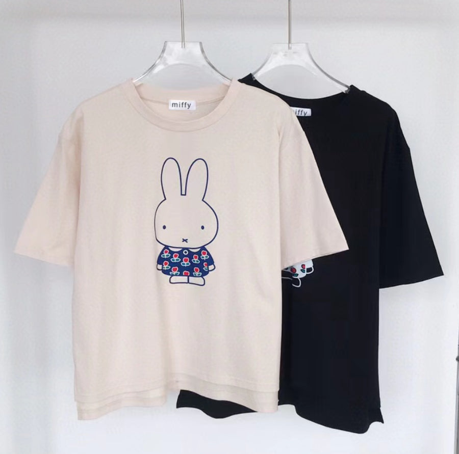 Miffy 印花tee