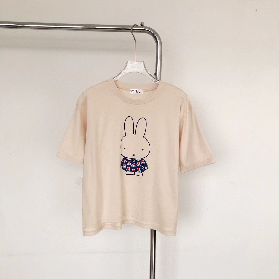 Miffy 印花tee