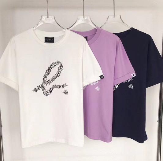 Agnes b b logo tee