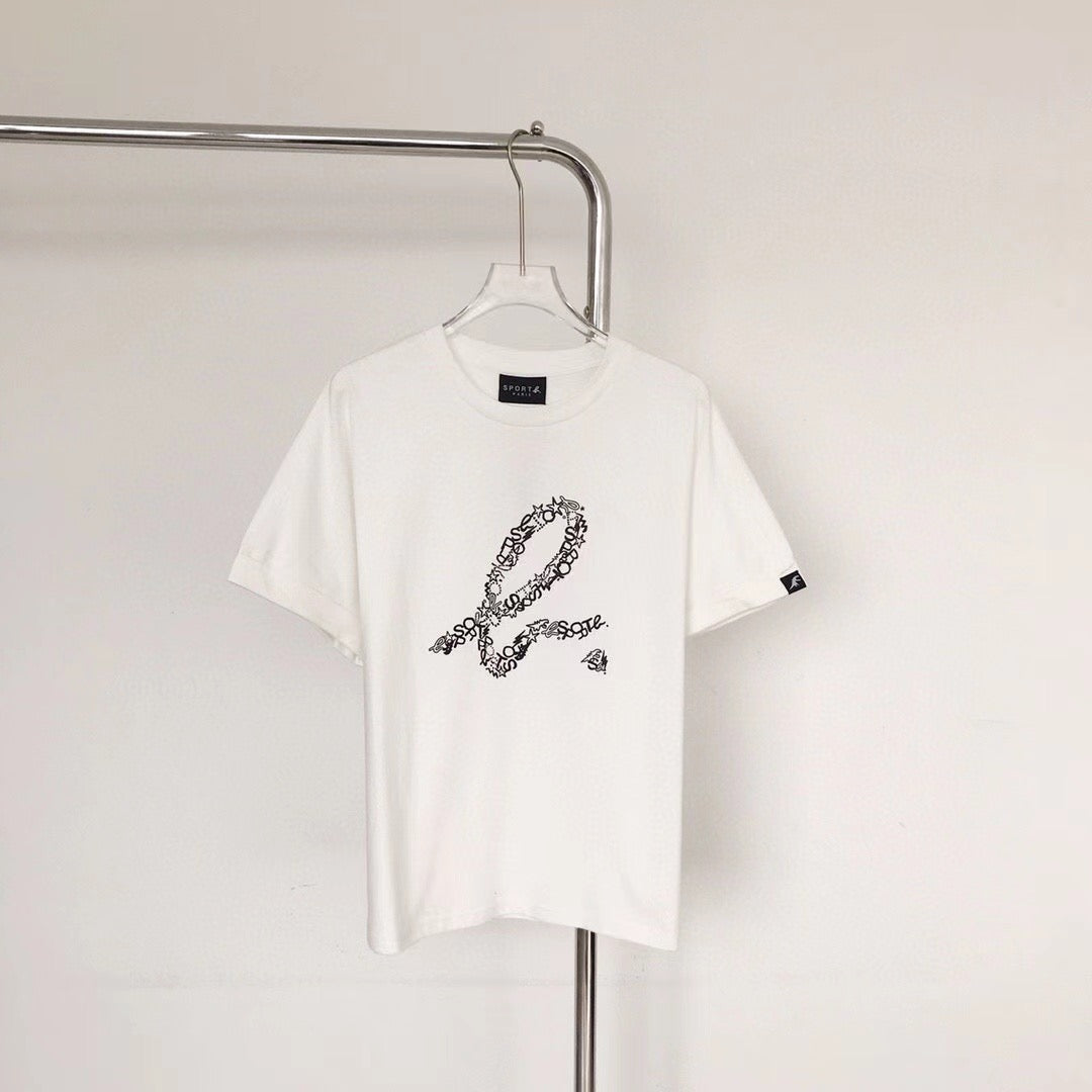 Agnes b b logo tee