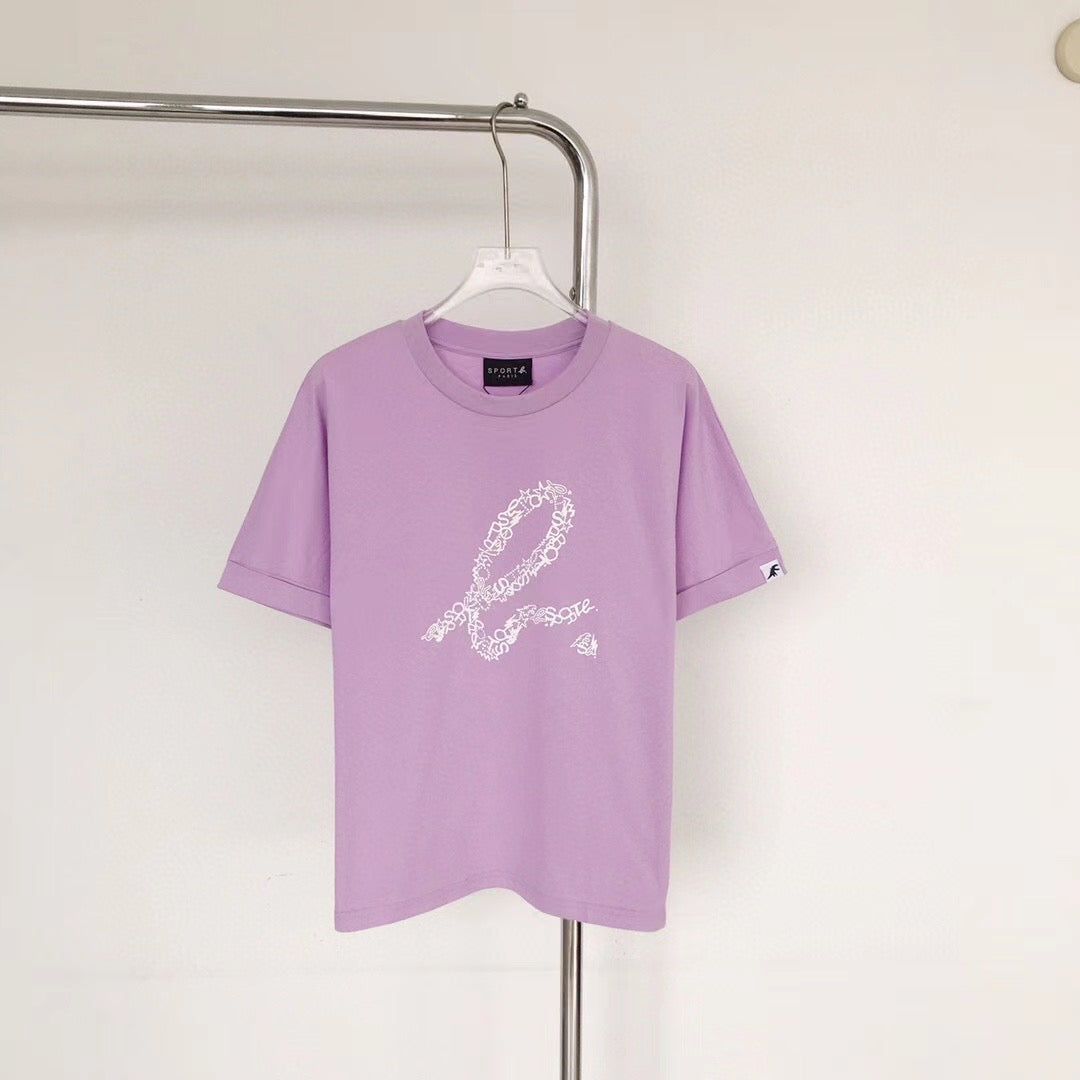 Agnes b b logo tee