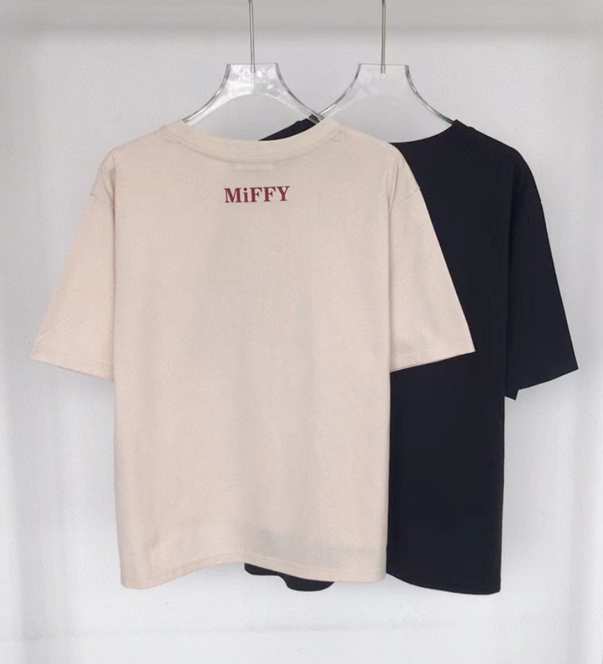 Miffy 圓領tee