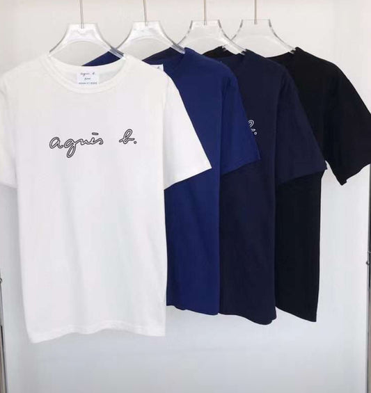 Agnes b logo tee