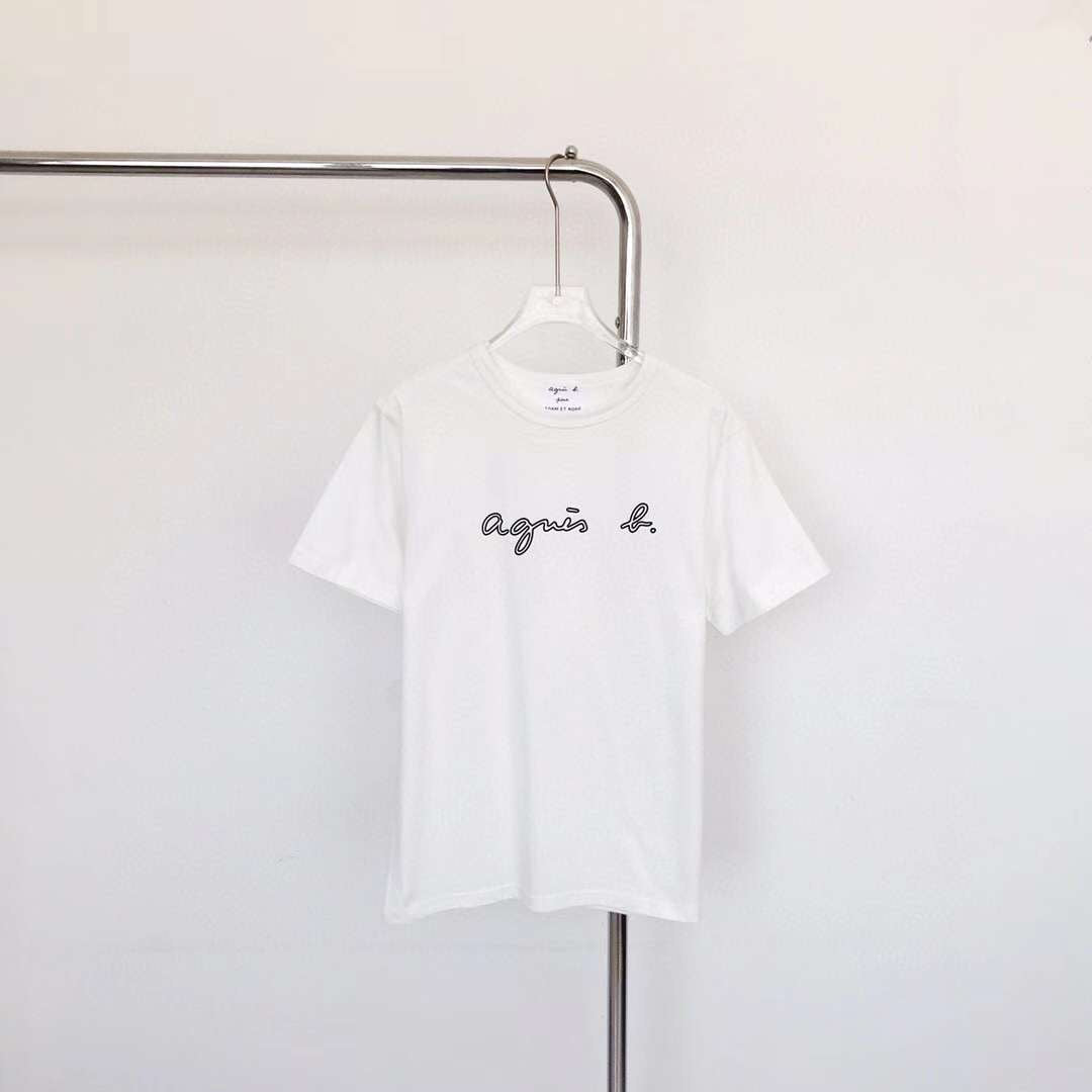 Agnes b logo tee