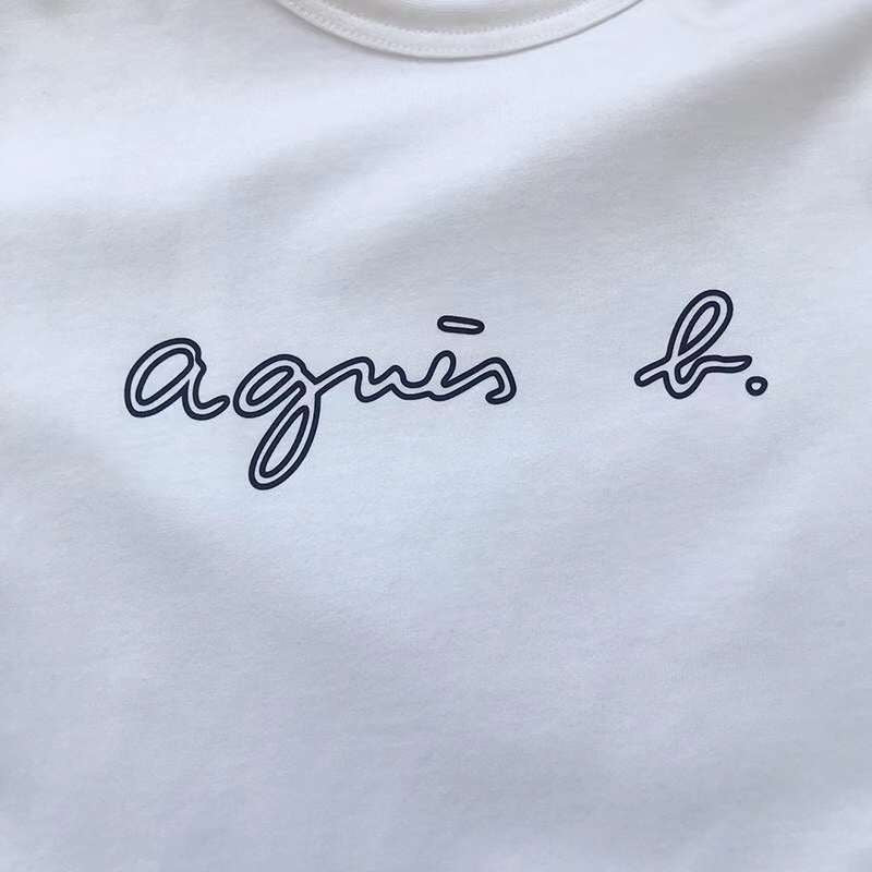 Agnes b logo tee