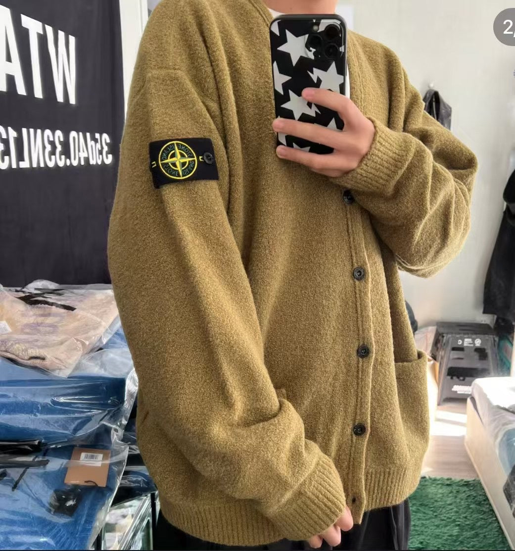 Supreme x stone land 羊毛針織Cardigan&nbsp;