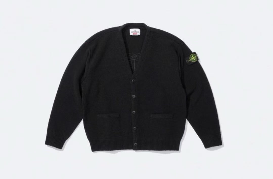 Supreme x stone land 羊毛針織Cardigan&nbsp;