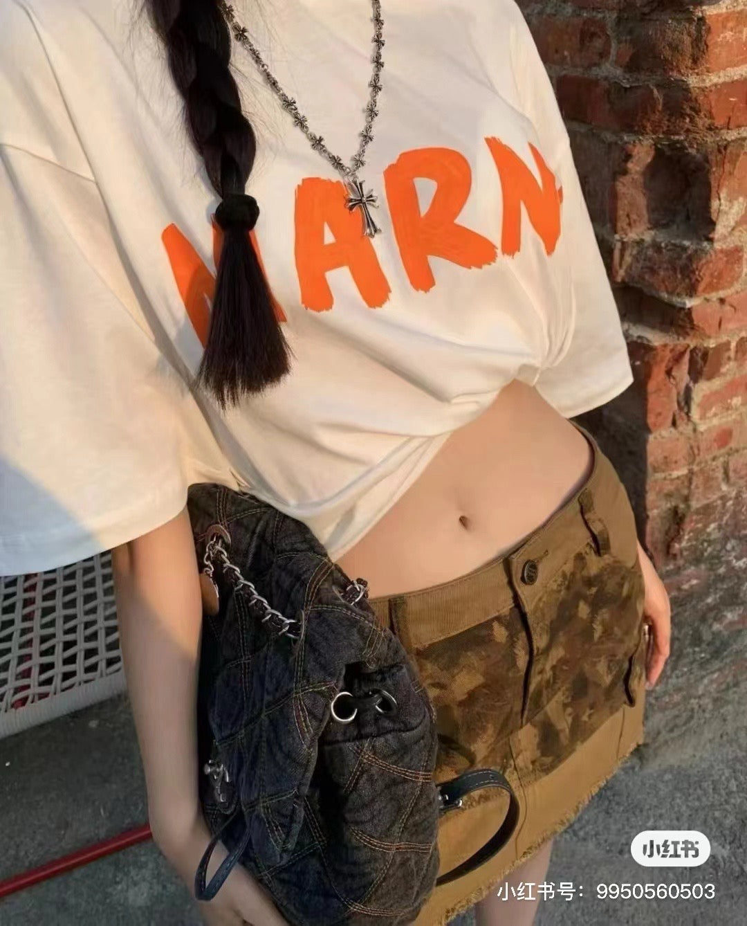 Marni logo tee