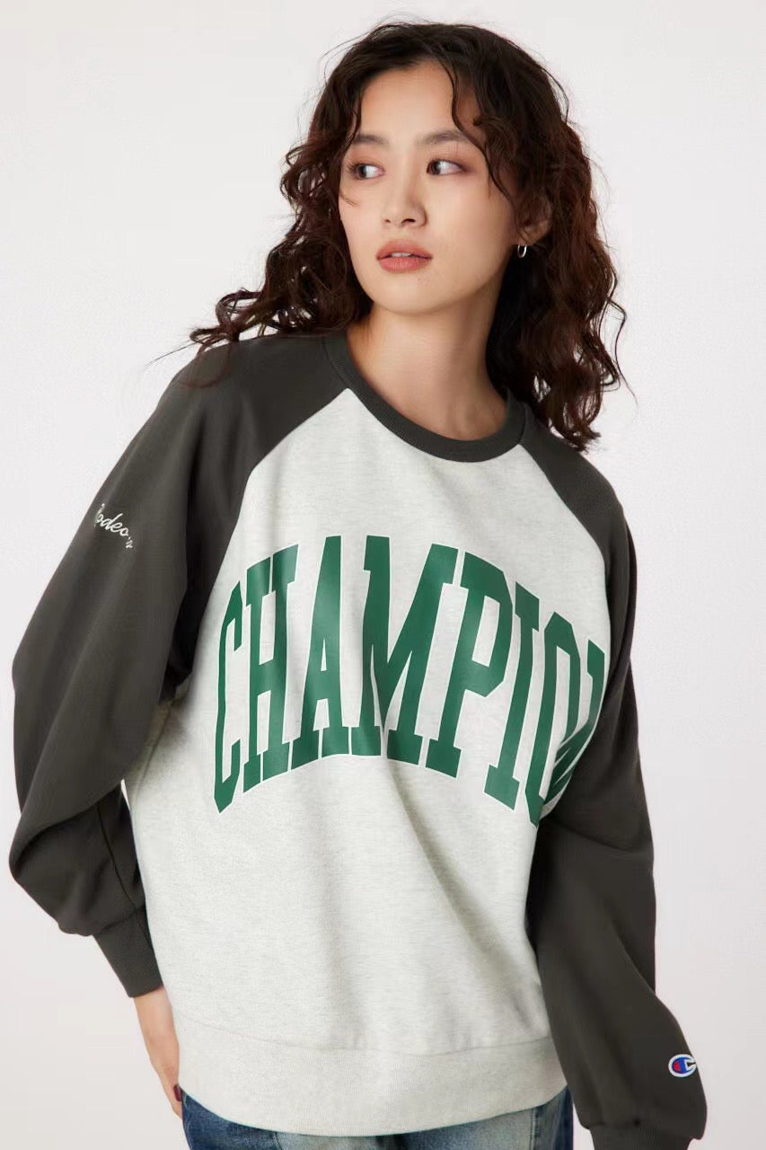 Champion logo 印花衛衣