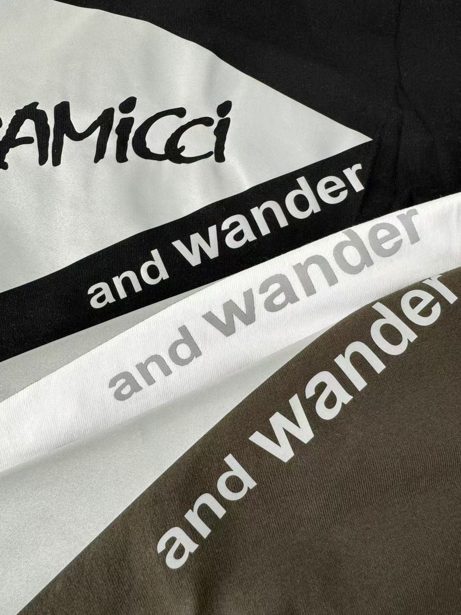 Gramicci 反光logo tee