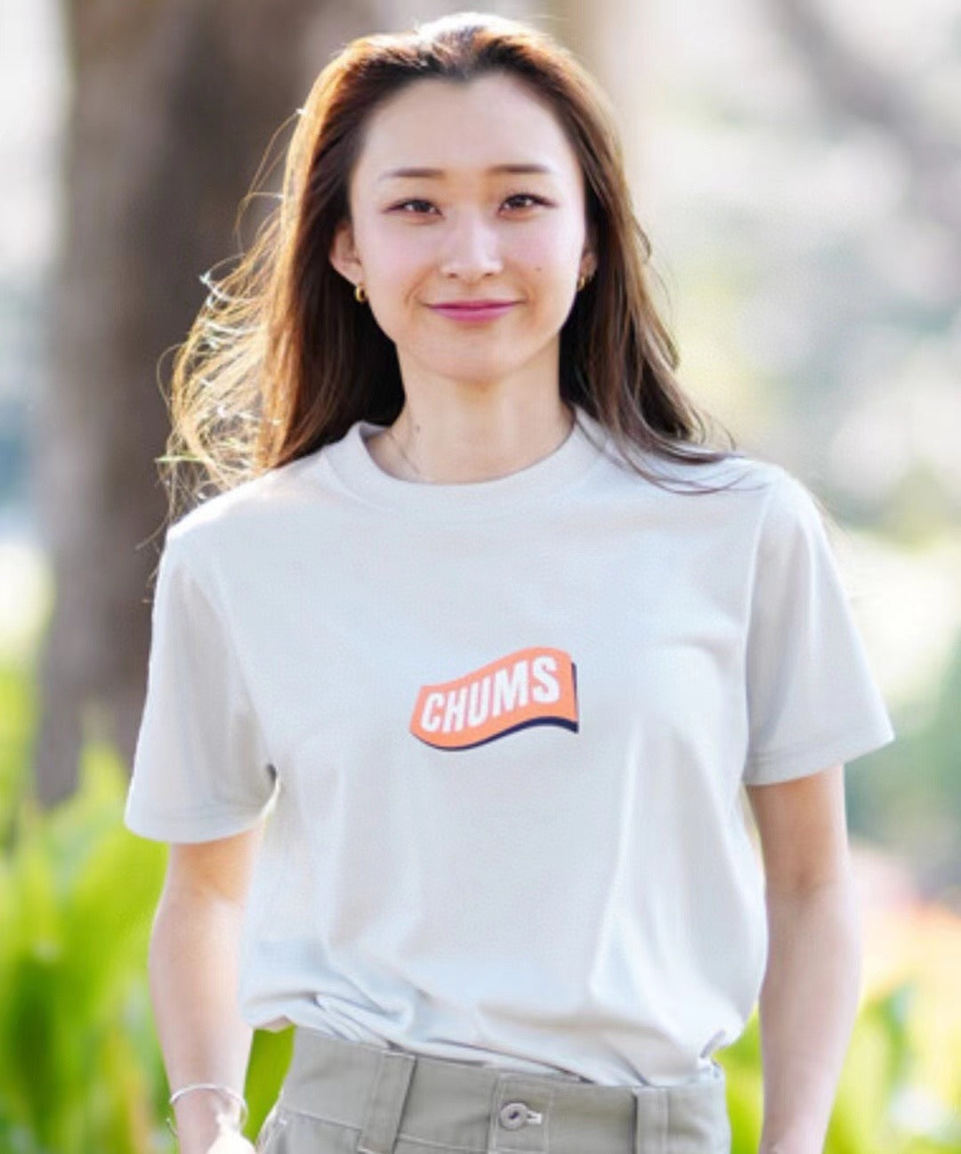 Chums字母 logo tee